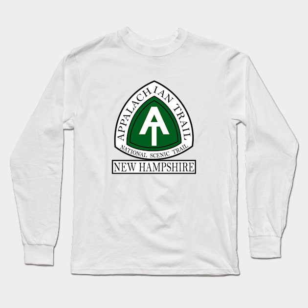 Appalachian Trail National Scenic Trail New Hampshire NH Long Sleeve T-Shirt by DD2019